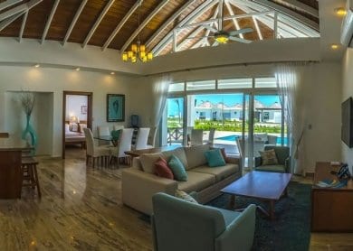 Image of Ocean Village Deluxe home interior living room