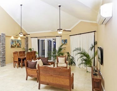 Image of Hispaniola Beach Oceanfront Residences suite living room