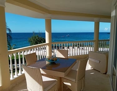 Image of Hispaniola Beach Oceanfront Residences suite balcony