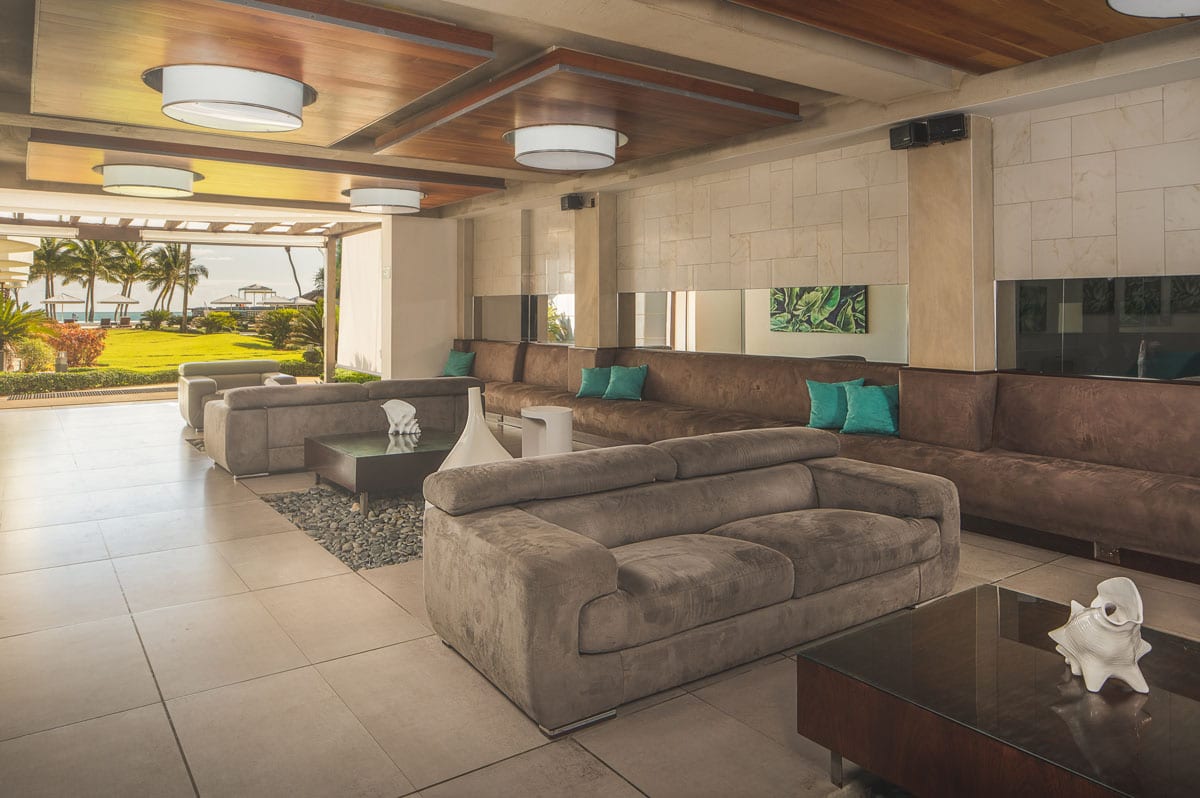 Millennium Resort and Spa covered lounge area