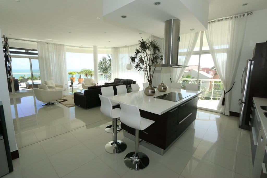Image of Millenium Cabarete 3 Bedroom Penthouse suite interior open-concept