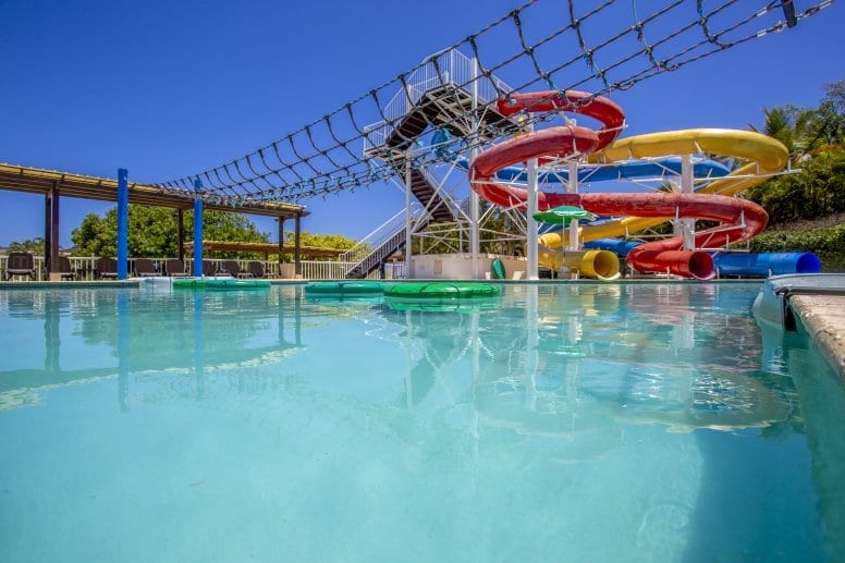 Sosua Ocean Village pool with slides