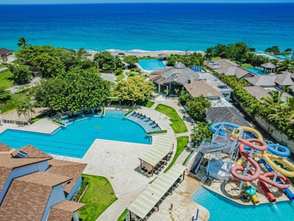 Sosua Ocean Village aerial waterpark