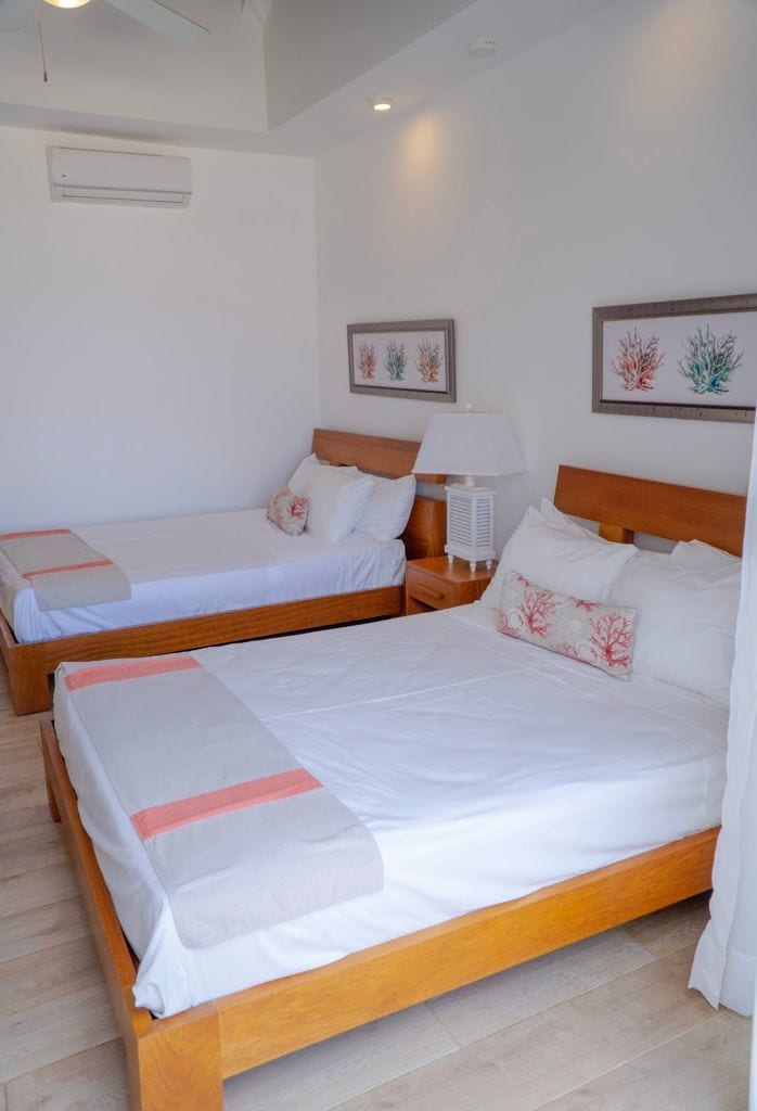 SOV Luxury Oceanfront Villa guest bedroom