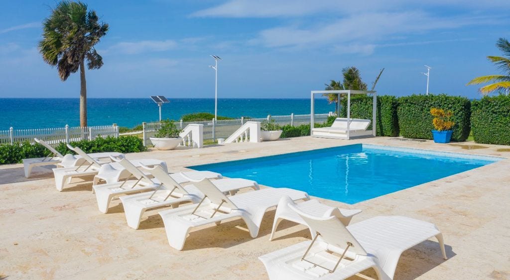SOV Luxury Oceanfront Villa outdoor pool