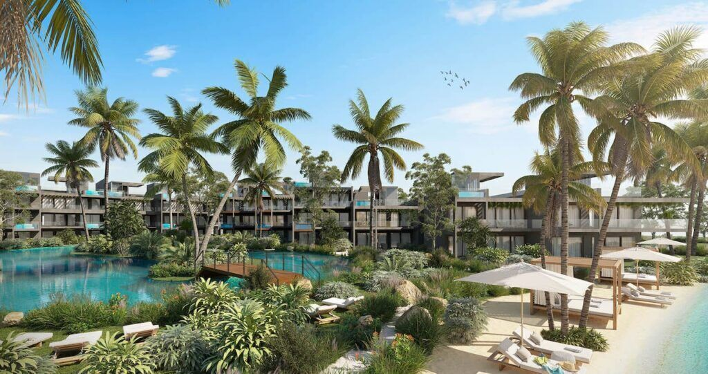 Rendering of The Reef Las Terrenas Condos exterior 1 Hotel-Managed Properties