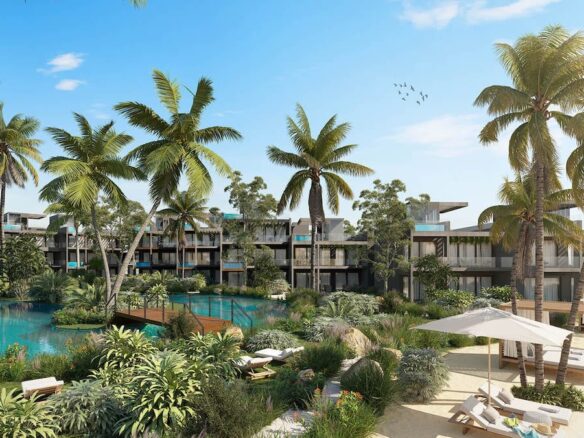 Rendering of The Reef Las Terrenas Condos exterior 1