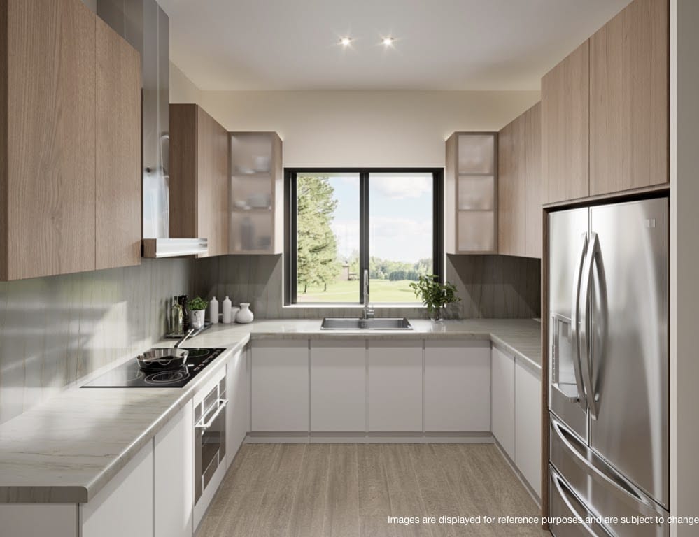 Rendering of Cana Cove Residences suite interior kitchen