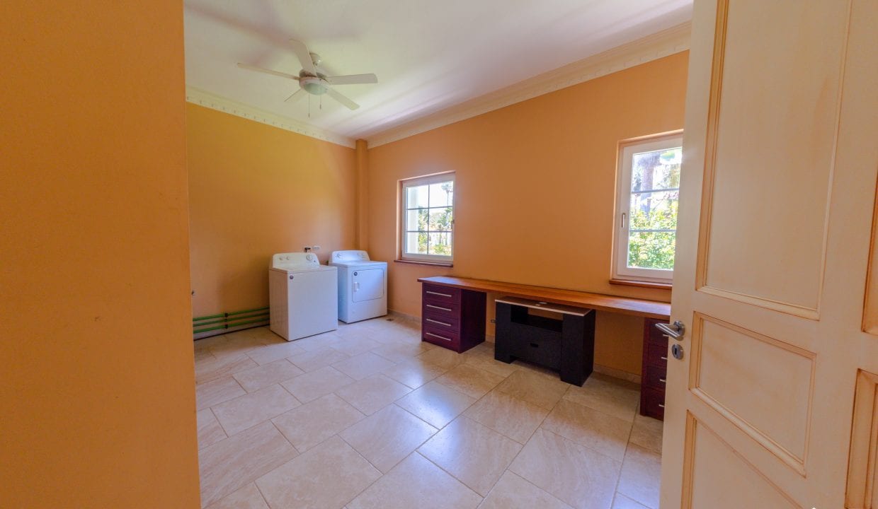 For Sale Enormous Villa Steps To The Ocean Dominican Republic Image of laundry room