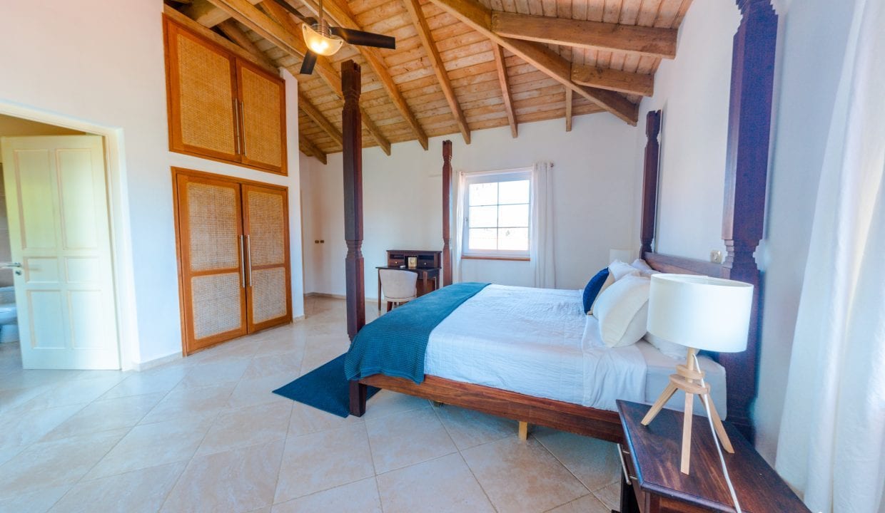 For Sale Enormous Villa Steps To The Ocean Dominican Republic Image of master bedroom with storage