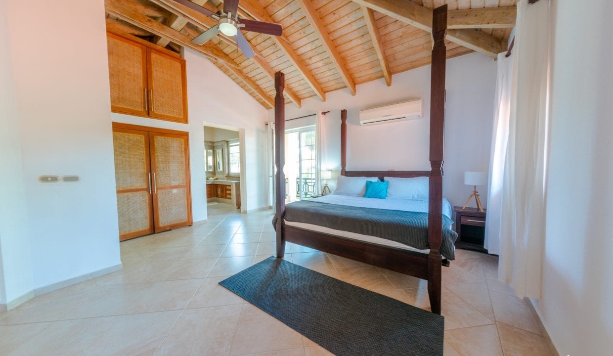For Sale Enormous Villa Steps To The Ocean Dominican Republic Image of large bedroom with storage