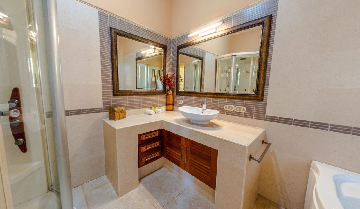 For Sale Enormous Villa Steps To The Ocean Dominican Republic Image of bathroom vanity