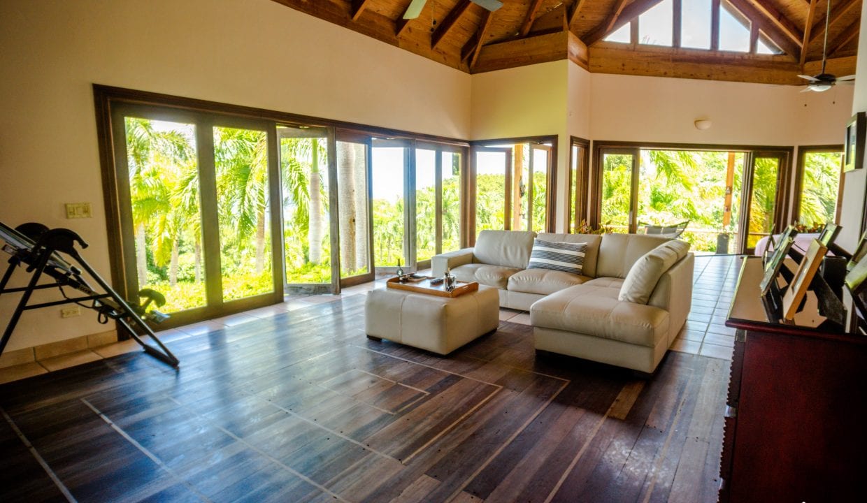 Image of For Sale Listing “Estate of Mind” Luxurious and Graceful Villa second living room with a view
