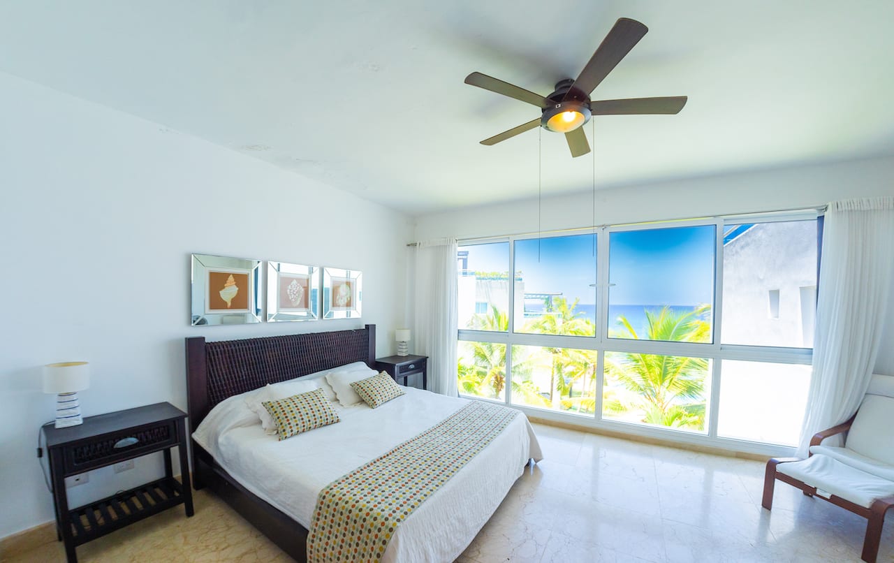 Image of Exclusive Beautiful Two Story Condo on Semi-private Beach master bedroom