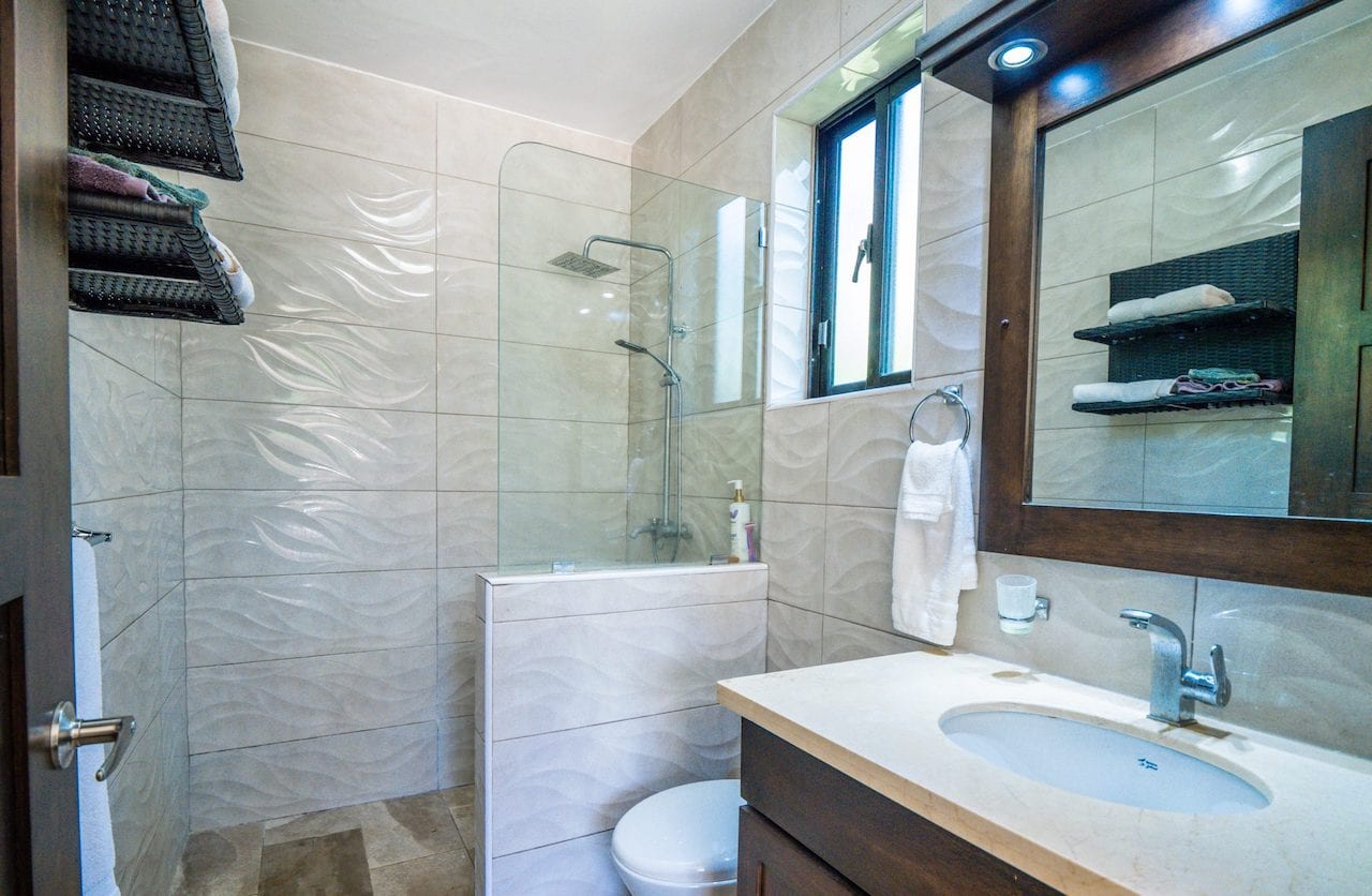 Casa Linda modern villa image of bathroom with shower