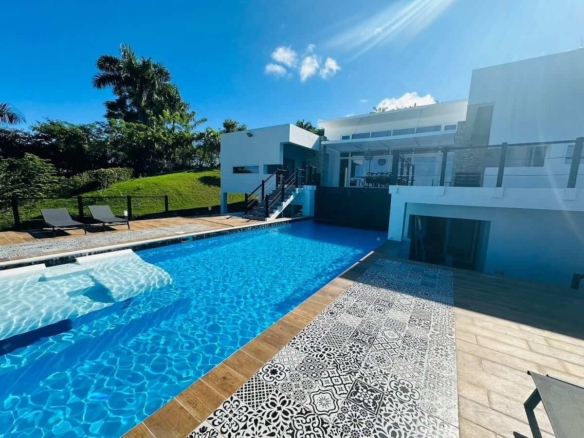 Luxurious 5-Bedroom Villa in Sosua outdoor pool