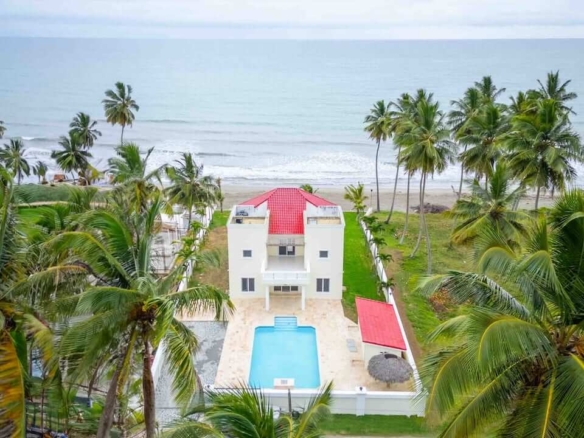 Dreamy Las Canas Beach House aerial