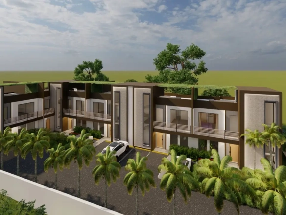 Sunset Cabarete Townhomes with Rooftop Ocean Views exterior buildings