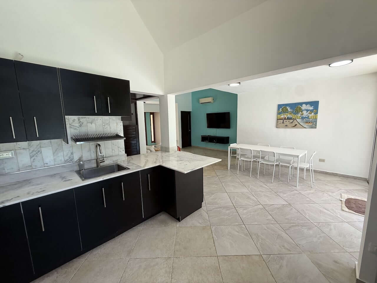 Ocean-View, Single-Storey 3 Bedroom Villa for Sale ocean view villa Dominican Republic