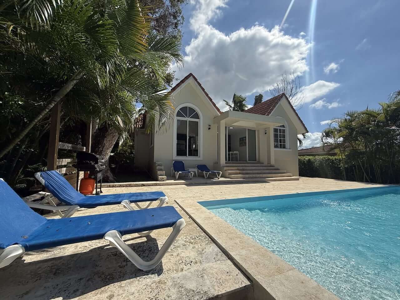 Ocean-View, Single-Storey 3 Bedroom Villa for Sale ocean view villa Dominican Republic