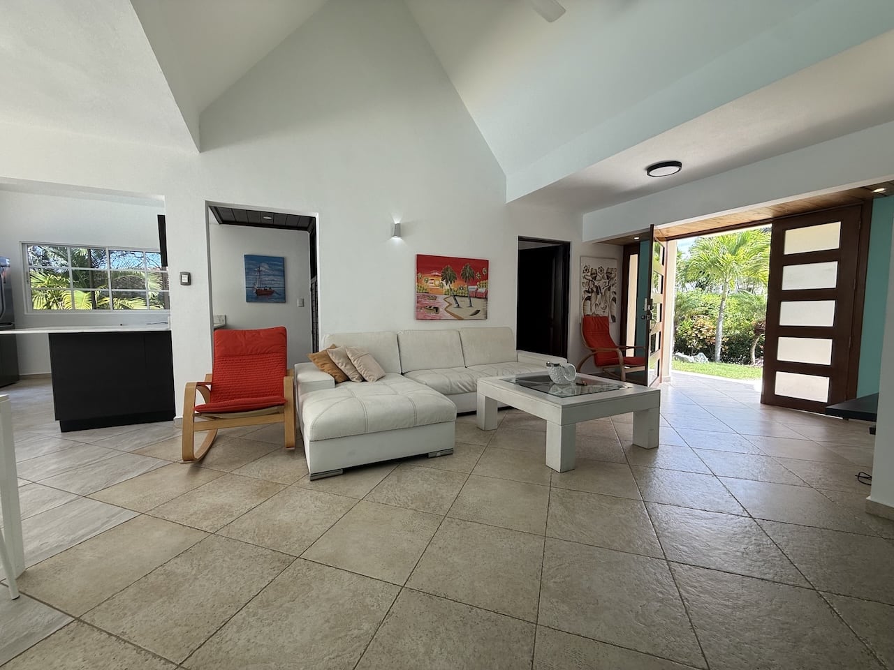 Ocean-View, Single-Storey 3 Bedroom Villa for Sale ocean view villa Dominican Republic
