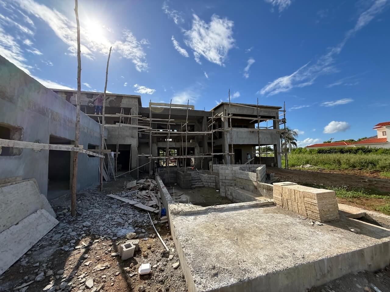 Luxury Villa Nearing Completion Sosua Ocean Village
