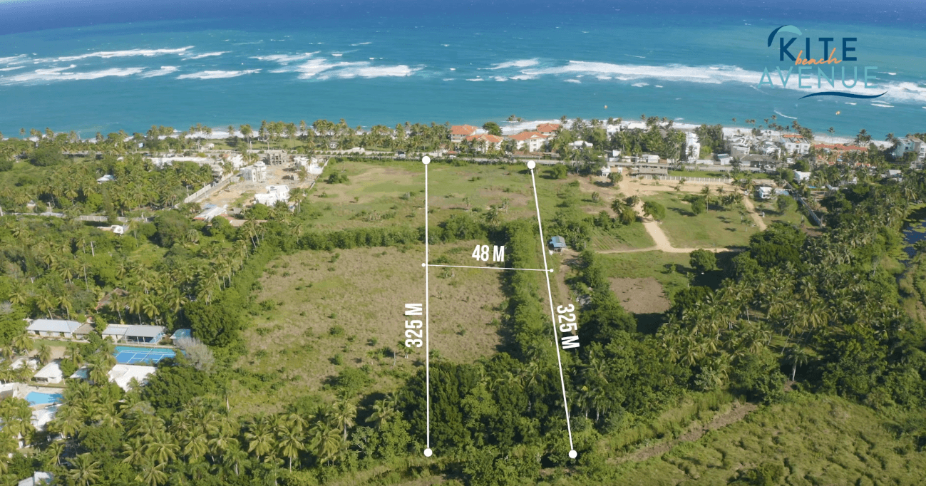 Kite Beach Avenue lot aerial