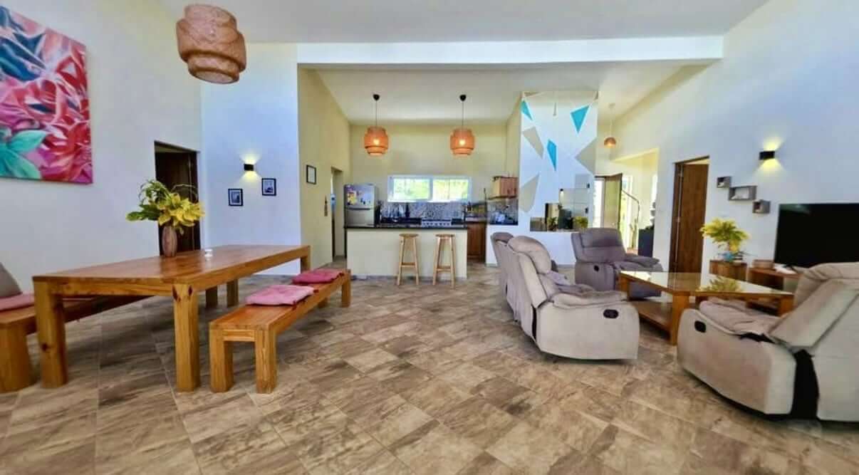 Tropical 3-Bedroom Villa for Sale inside Perla Marina