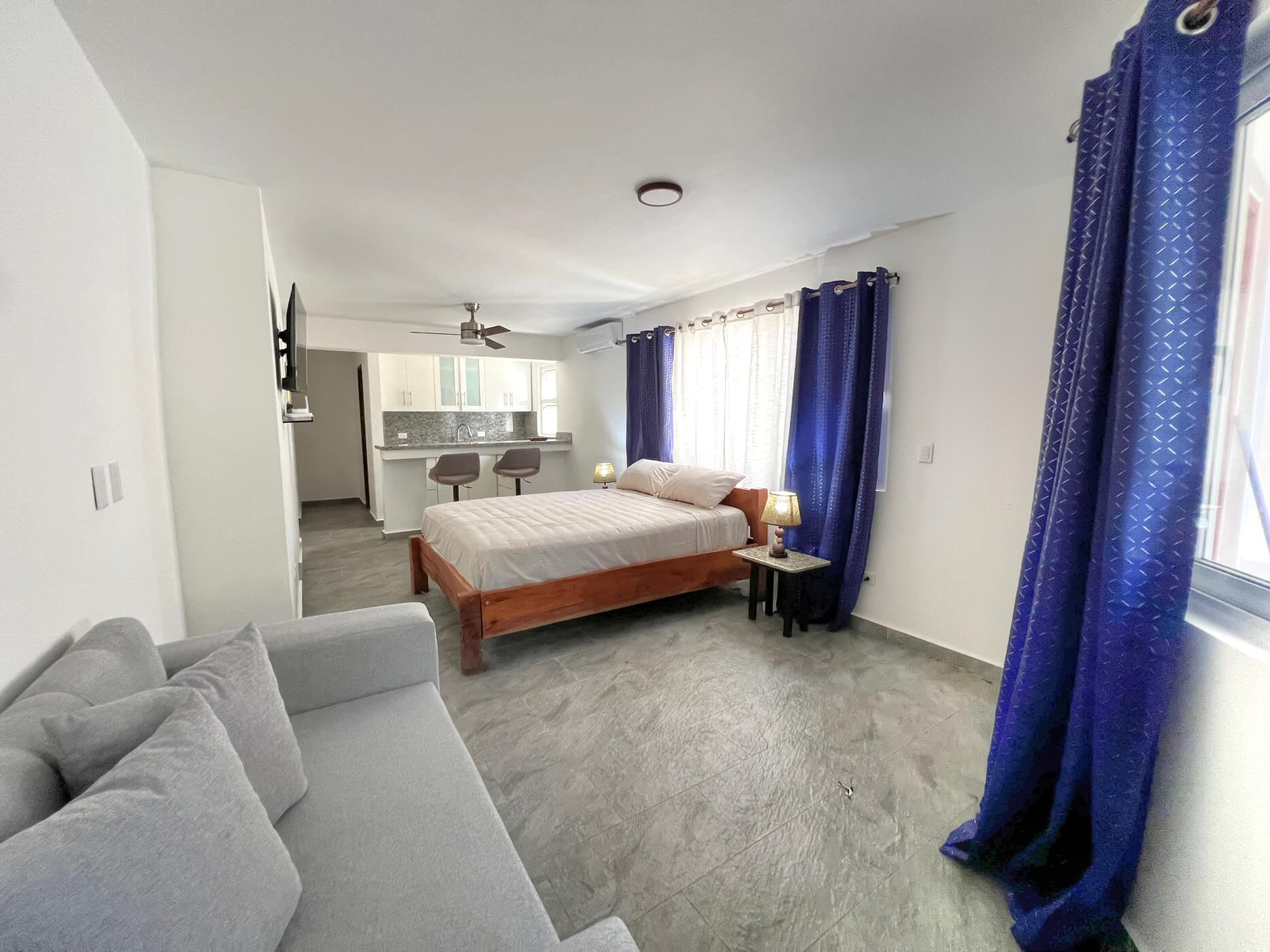 Villa Antonia 16 Studio for Sale in Sosúa | Private Jacuzzi & Backyard