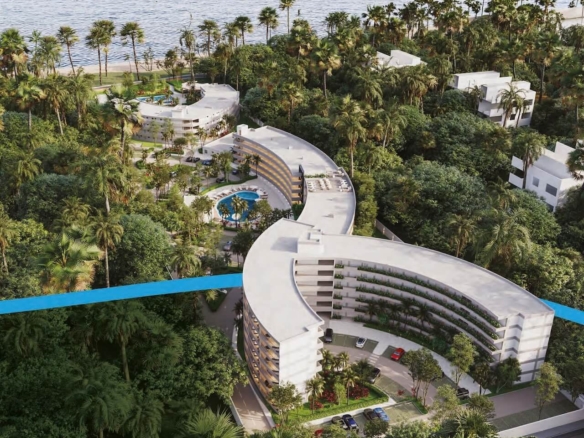 The Wave Phase 2 Encuentro Beachfront aerial
