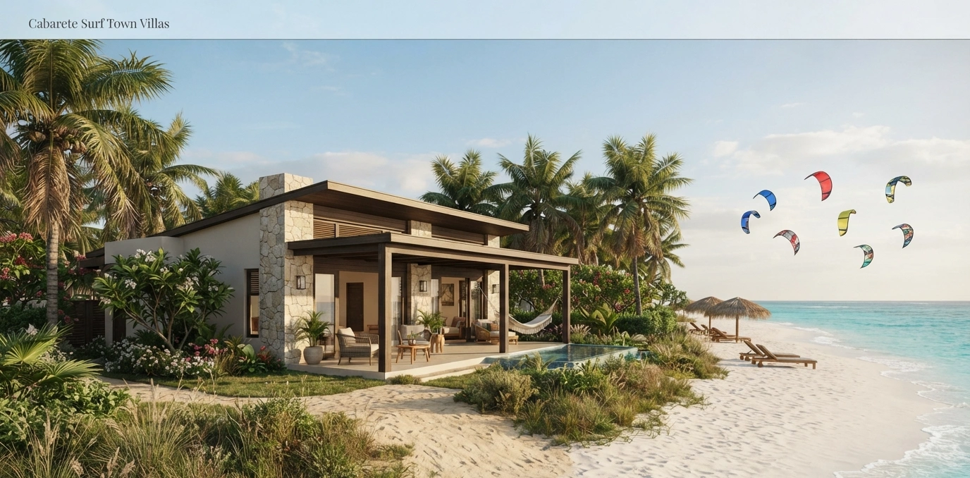Villas for Sale in Cabarete Dominican Republic Surf Town Investment