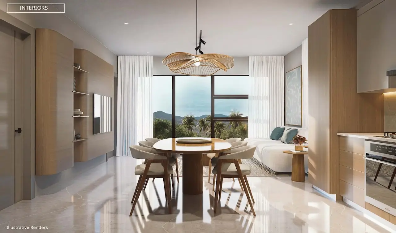 Plantation Gardens Puerto Plata residential apartments surrounded by tropical landscaping